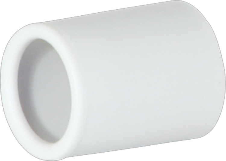 Manchon d'entrée thermoplast. M16 gris clair pour TAZ 