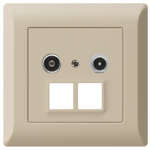 Presa multimedia INC kallysto.line R/TV 14dB 2GHz beige 