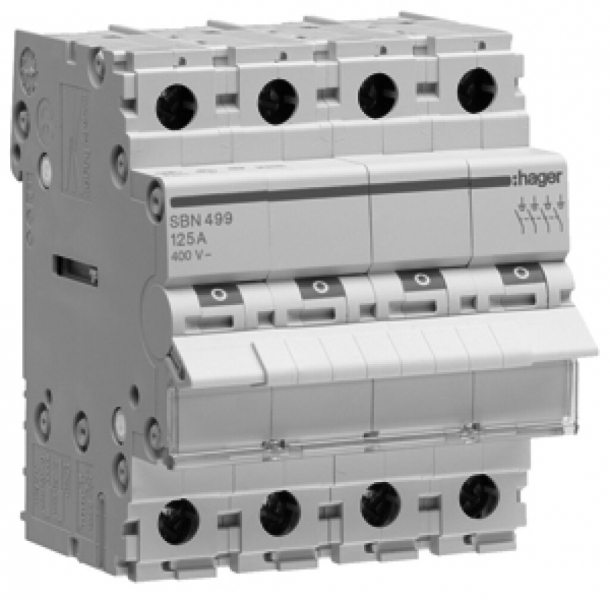 Interrupteur AMD Hager 80A 400V 4 fermeur 0 ouvreur 0 inverseur 4UM 