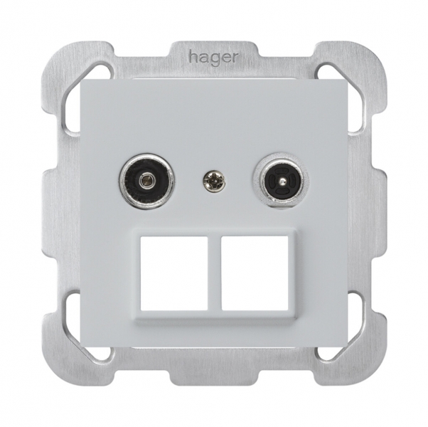 UP-Multimediadose kallysto R/TV Bauart B 14dB 2GHz hellgrau 