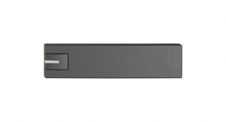 Pulsante 1/4 EDIZIO.liv SNAPFIX® p.KNX&UNI c.LED comando a 1 tasto grs 