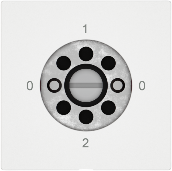 Interruttore rotativo EDIZIO.liv SNAPFIX® commut.multipl.5/1L s.cilindro bi 