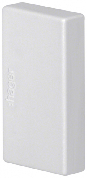 Embout de fermeture Hager tehalit.LF 33×20mm gris IP30 