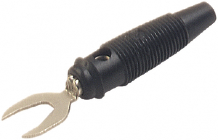 Kabelschuh KB 2, 4…7mm 4mm-System, schwarz 