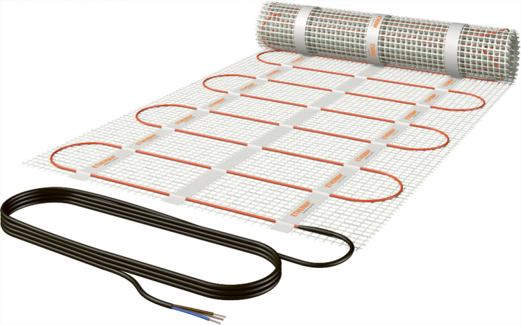 Natte chauffante dipôle 162-DS5-400 Dimensions natte 50x400 cm, P 160W/m2 