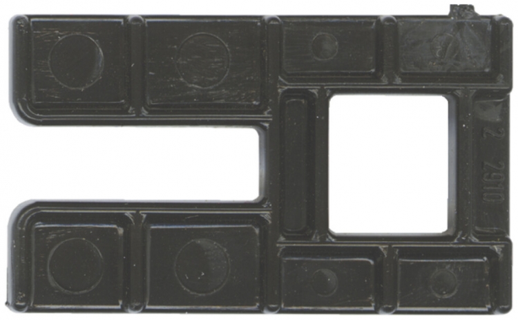 Placca distanziatore Cellpack DP2 60×38×5mm 