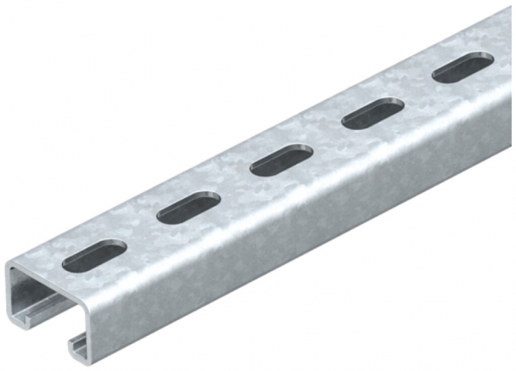 Barre profilée Bettermann 500×50×30mm zinguée à chaud par immersion 