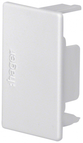 Embout de fermeture Hager tehalit.LF/LFH 45×30mm gris IP30 