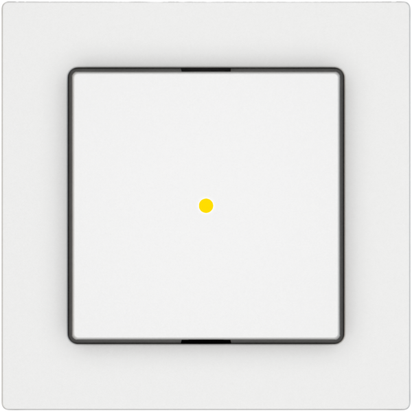 Interruttore a pulsante luminoso EDIZIO.liv SNAPFIX® 3/2L lent.front.KS gi bi 