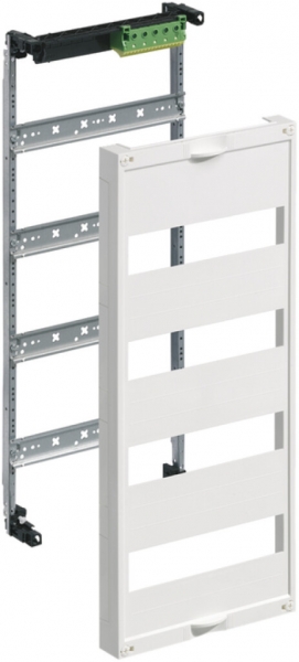 Champ modulaire Hager pour distributeur FWU4* avec borne de terre QC 