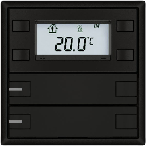 Poussoir RTH EDIZIO.liv SNAPFIX® a.RGB-LED 2×touches comm.2T no 