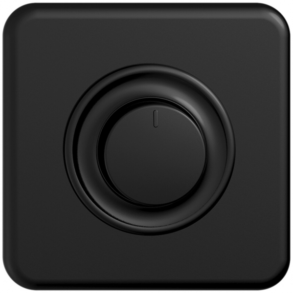 Kit di montaggio INC STANDARDdue per regolatore rotativo nero 