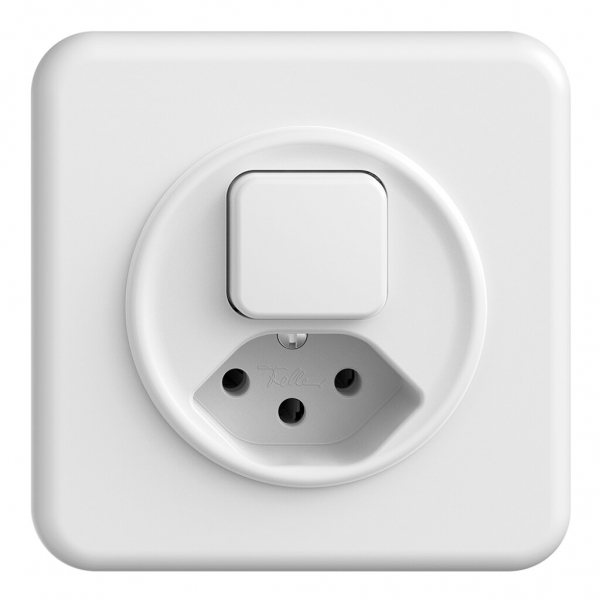 Combinazione INC A-R/1P+T13 STANDARDdue bianco 