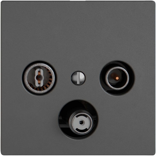 Presa antenna TV-R-SAT EDIZIO.liv SNAPFIX® DB53 presa di derivazione grs 