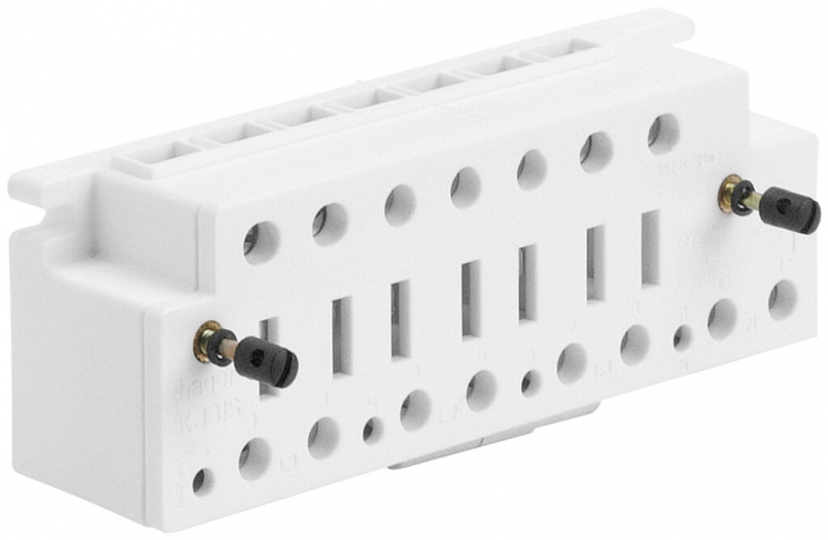 Borne à fiche pour compteur Hager 100A section de câble 2.5…50mm² 