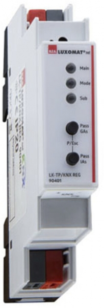 Coupleur de lignes AMD KNX Luxomat LK-TP/KNX, avec filtre de télégramme 