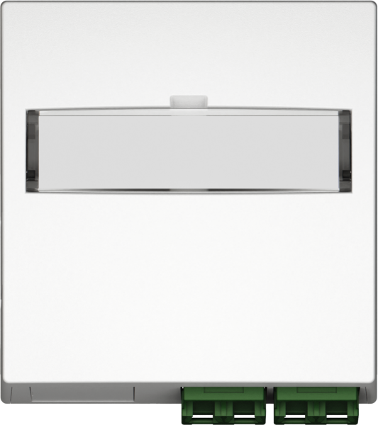 Presa FTTH EDIZIO.liv SNAPFIX® LC APC Diamond F-3000 2 accoppiatori bi 