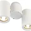 Plafonnier/Applique SLV ENOLA_B SPOT, 2×GU10 50W IP20 blanc 