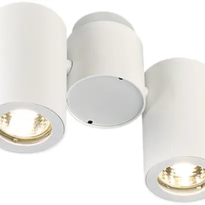 Plafoniera/lpda a muro SLV ENOLA_B SPOT, 2×GU10 50W IP20 bianco 