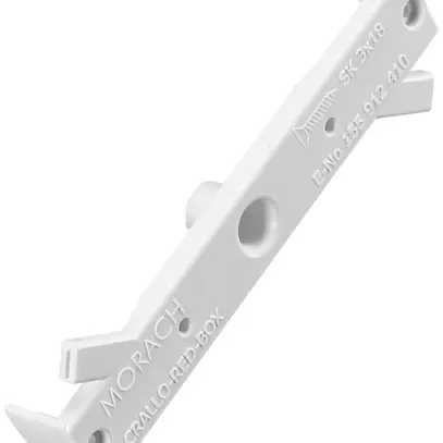 Staffa diagonale per Crallo Box bianco 