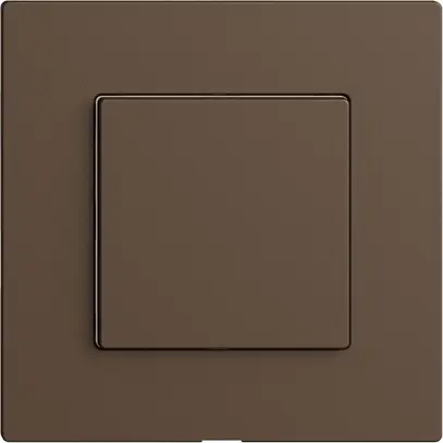 Kit recouvrement pour interrupteur 1c/1t Edue Wiser coffee 