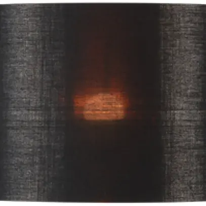 Paralume SLV FENDA, Ø455×280mm nero/rame 