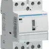 Contattore AMD Hager 230VAC 3 chiusura 0 apertura 25A funzione giorno/notte 2UM 