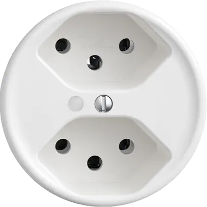 Presa STANDARDdue SNAPFIX® 2×T13 con LED bi 