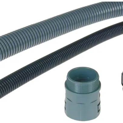 Tubo materia sintetica Pasofl.48mm nero 