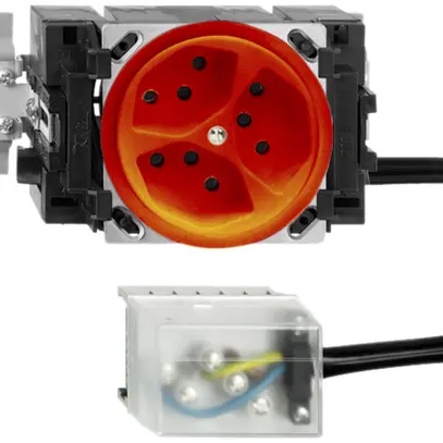 Presa INS FH 3×T13 L2 arancione 53mm Snap per cavo piat.powerbus 