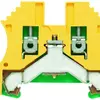 Borne de protection Weidmüller WPE connexion à vis 2.5mm² vert/jaune 