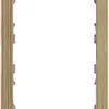 Cadre de recouvrement EDIZIOdue prestige pour KNX-Panel 7" vertical chêne 
