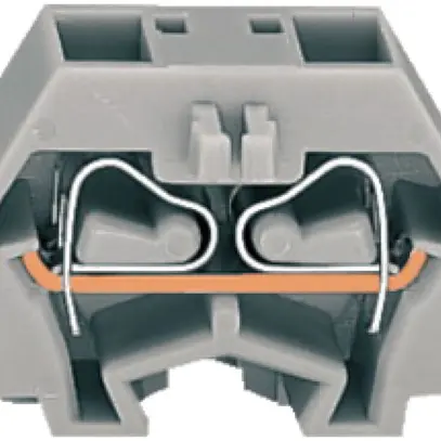 Borne WAGO 4L 1.5mm² gris 
