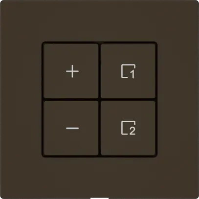 Regolatore Uni-LED EDIZIO.liv Wiser SNAPFIX® 1 scena 4 tasti WLAN ma 