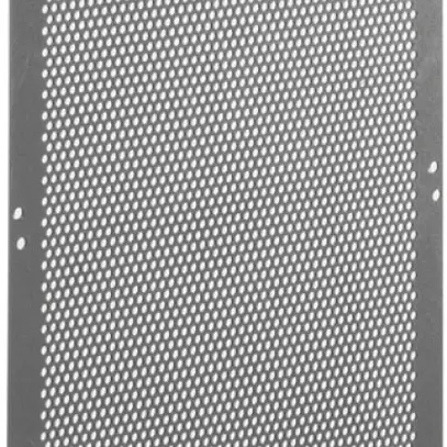 Plaque de montage Hager univers N 460×248mm poinçonnage acier inoxydable 