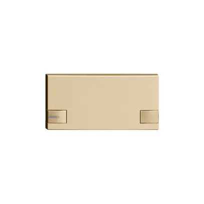 Tasto 1/2 KNX/elettronic.c.LED EDIZIOdue comando doppio sand 