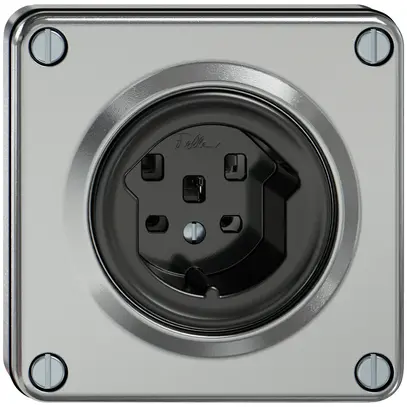 Presa INC ELEMENT SNAPFIX® 1×tipo 25 16A 440V IP20 all 