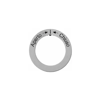 Kennscheibe Aperto->I<-Chiuso Al AG SS, GUP SS 