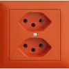 Prise INC EDIZIOdue 2×T13 orange 1×S 