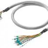 Câble de connexion API Weidmüller PAC-UNIV 10L LiYY 1m FLAT CABLE CONECTOR HE10 