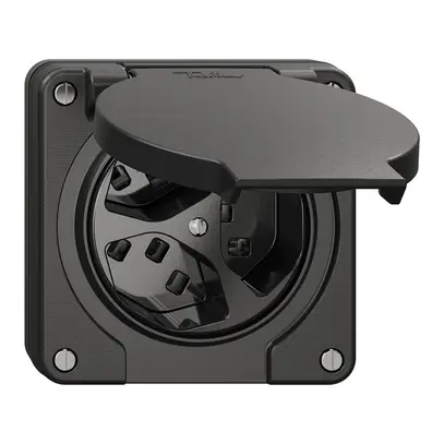 Presa NUP NEVO, 3×T23, IP21, nero 