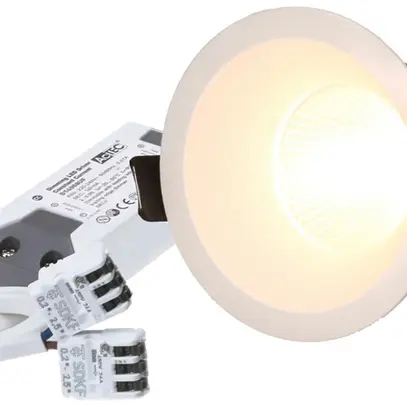 Spot LED INS maxLUCE ATMO 68 6.2W 700lm 3000K REG  Ø79mm bianco 