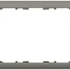 Cadre de recouvrement EDIZIOdue colore pour KNX-Panel 7" gris foncé 