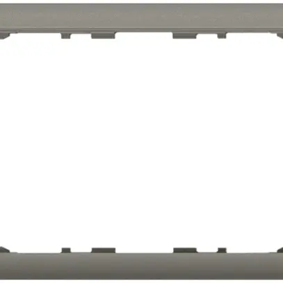 Cadre de recouvrement EDIZIOdue colore pour KNX-Panel 7" gris foncé 