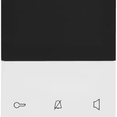 Postazione video interna AP Hager elcom.touch comfort 2-fili, bianco 