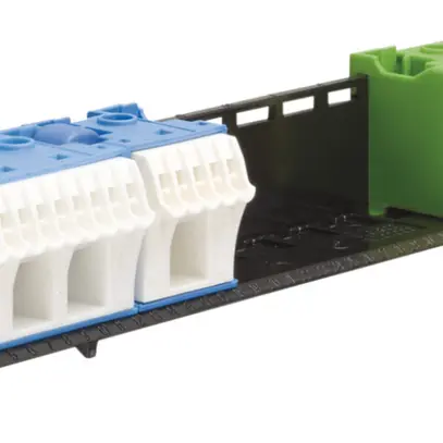 Borne de connexion Hager volta N/PE 11/3+5/1.14/4 