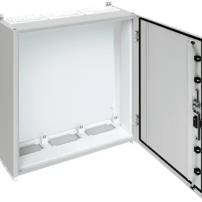 Armoire murale Hager univers porte pleine CP II IP55 950×800×275mm RAL 7035 