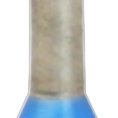 Embout de câble type B isolé 0.75mm²/8mm bleu 