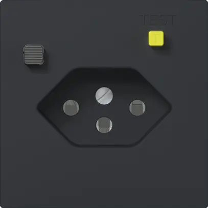 UP-FI-Steckdose SIDUS E T13 30mA anthrazit 