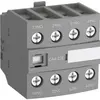 Blocco di contatti ausiliare ABB CA4-22E, 2Ch/2R 4A AC-15, frontale a vite 